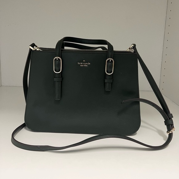 Kate Spade Dark Green Connie Satchel - Picture 4 of 5